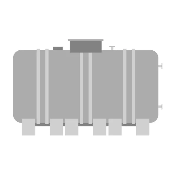 Vecteur de réservoirs de capacité de canon — Image vectorielle