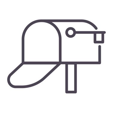 Posta simgesini vektör simgesi