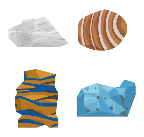 Pierres précieuses pierres vectorielles — Image vectorielle