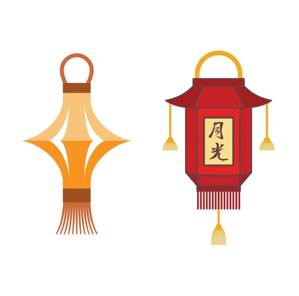 Китайський вектор ліхтаря. — стоковий вектор