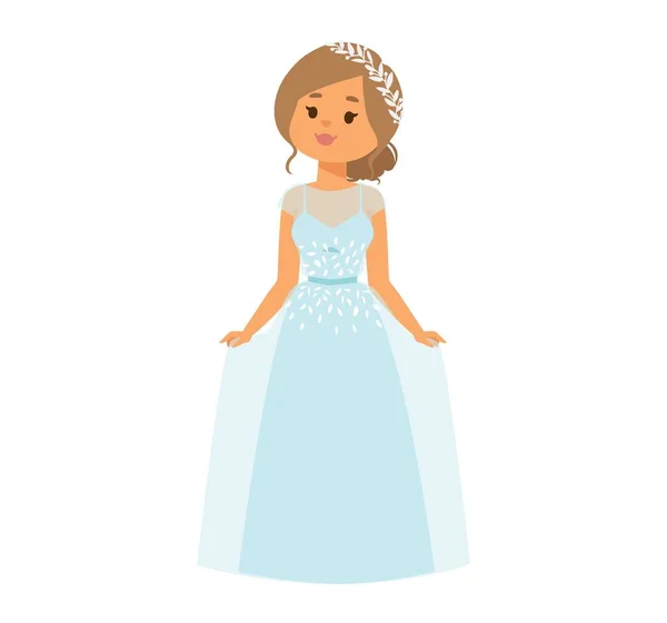Düğün Gelin kız karakter — Stok fotoğraf
