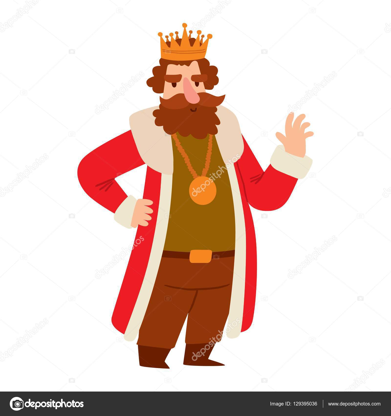 King Vector Design Images, King Character, Cartoon, Anime, Men PNG Image  For Free Download