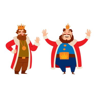 King cartoon vector character. clipart