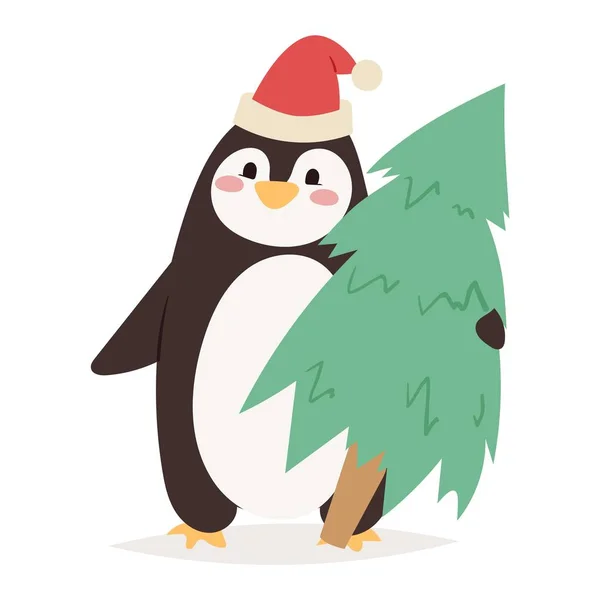 Carácter de vector de pingüino — Archivo Imágenes Vectoriales