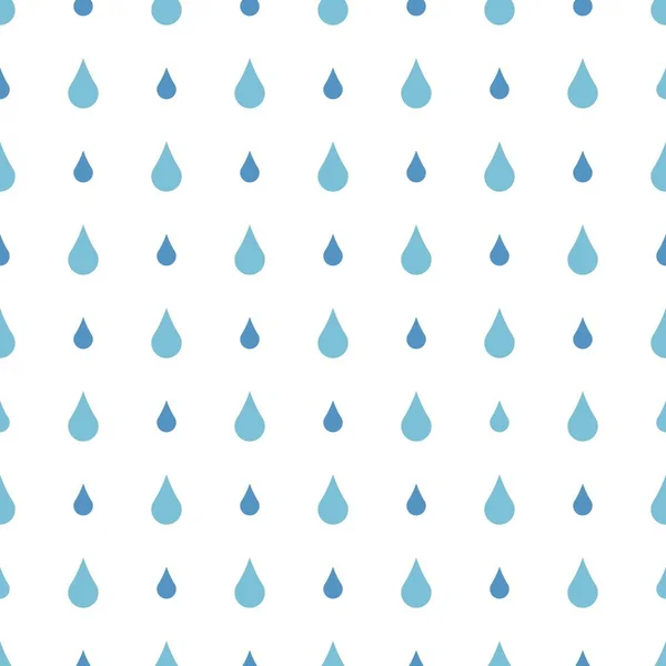 Σταγόνες βροχής χωρίς ραφή πρότυπο διάνυσμα — Διανυσματικό Αρχείο