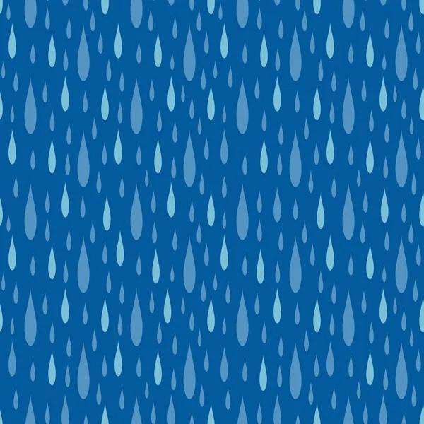 Dikişsiz desen vektör yağmur damlaları