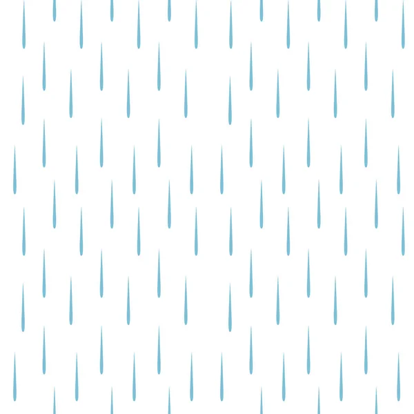 Rain drops seamless pattern vector — Stock Vector