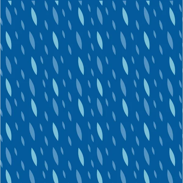 Pluie gouttes sans couture motif vecteur — Image vectorielle