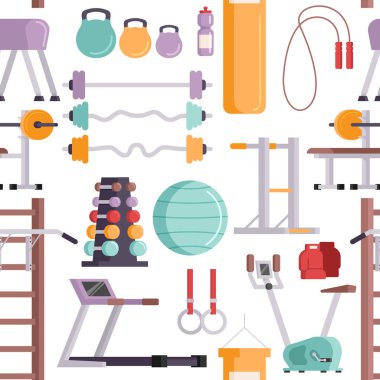 Fitness Spor spor salonu seamless modeli