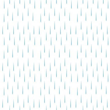 Dikişsiz desen vektör yağmur damlaları