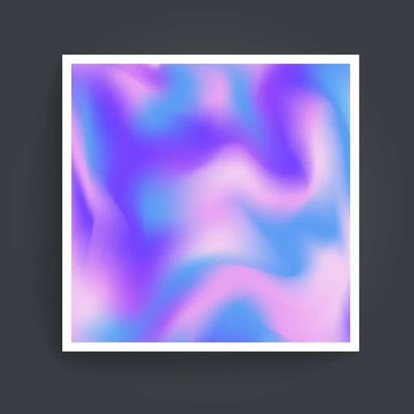 Abstract background holographic vector — Stock Vector