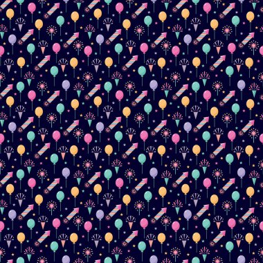 Mutlu yıllar kusursuz şablon vektörü.