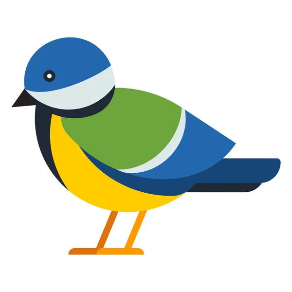 ウソのカラフルな自然の冬の鳥 — ストックベクタ