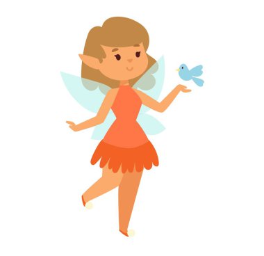 Periler karikatür karakter vektör.