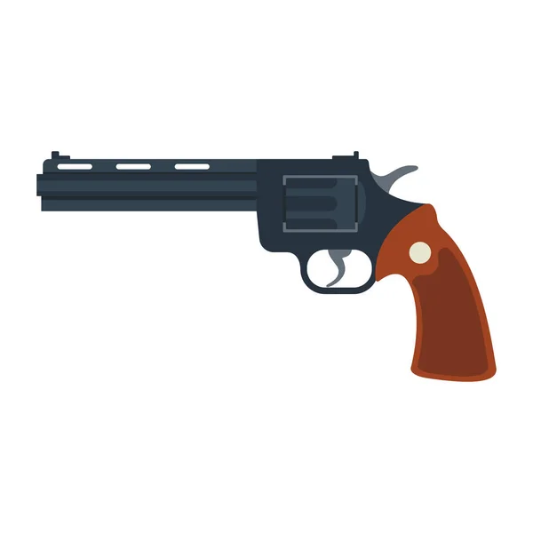 Vector handgun icon. — Stock Vector