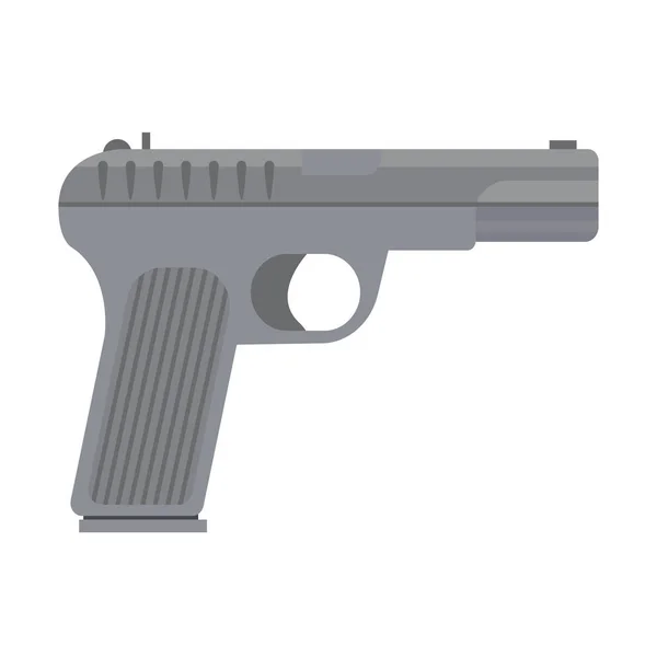 Vector icono pistola . — Vector de stock