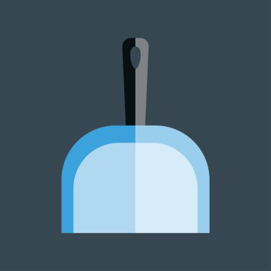 Faraş vektör simgesi.