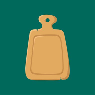 Kesme pişirme kurulu vektör.