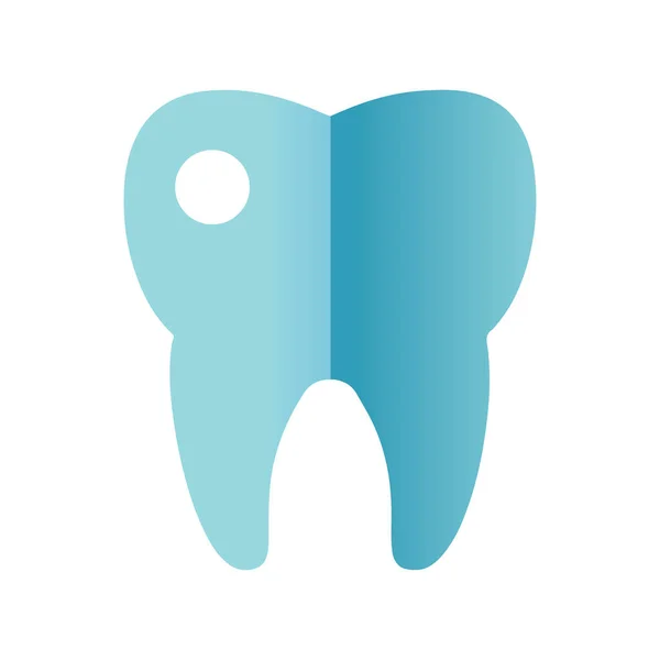 Vecteur icône dent . — Image vectorielle