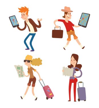 Haritalar vektör grubu.