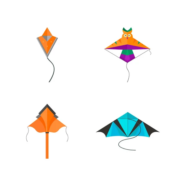 Kite icon vector. — Stock Vector