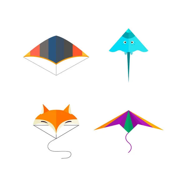 Kite icon vector. — Stock Vector