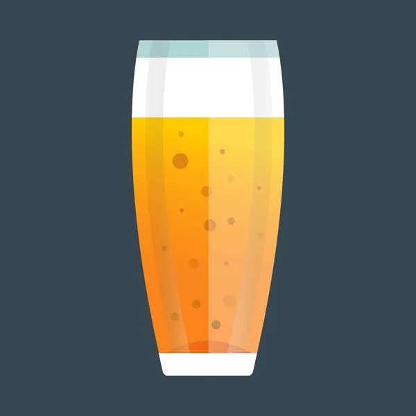 Μπύρα ποτήρι διάνυσμα. — Διανυσματικό Αρχείο