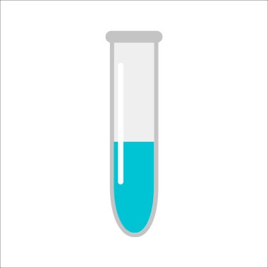 Plastik pipet tıbbi Züccaciye Mağazaları vektör çizim.