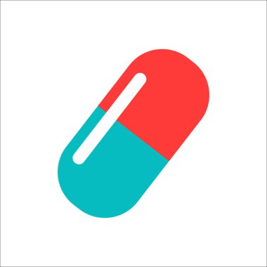 Tablet hap vektör çizim.