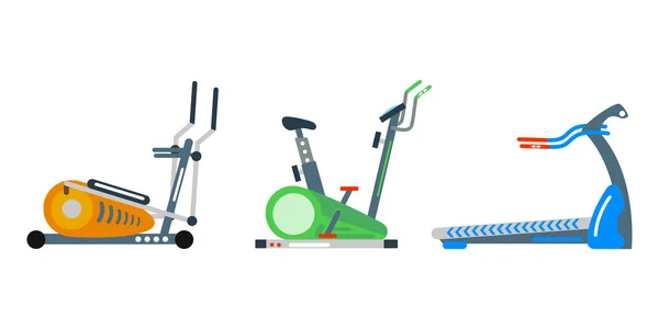 Treadmill vector illustration. — Stock Vector