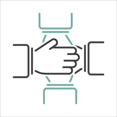 eller vektör sallayarak.