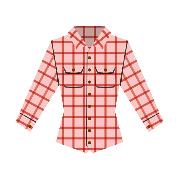 Camisa jeskered ilustración vector aislado . — Archivo Imágenes Vectoriales