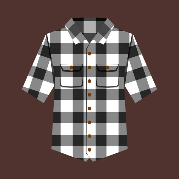 Camisa jeskered ilustración vector aislado . — Archivo Imágenes Vectoriales