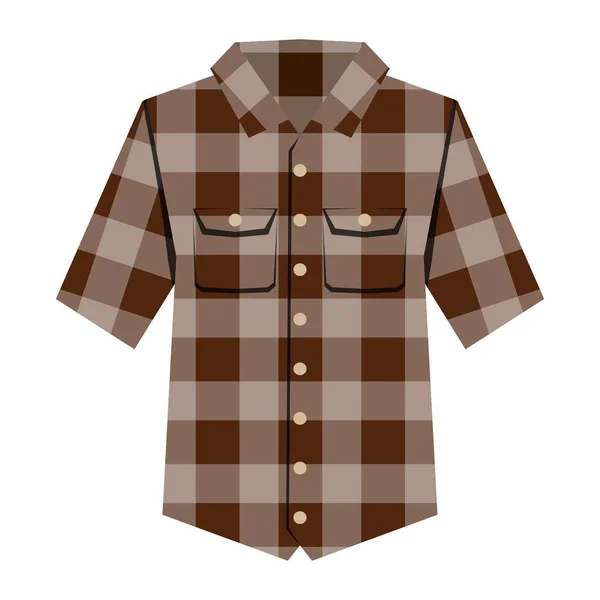 Camisa jeskered ilustración vector aislado . — Archivo Imágenes Vectoriales