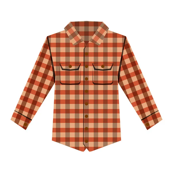 Camisa jeskered ilustración vector aislado . — Archivo Imágenes Vectoriales