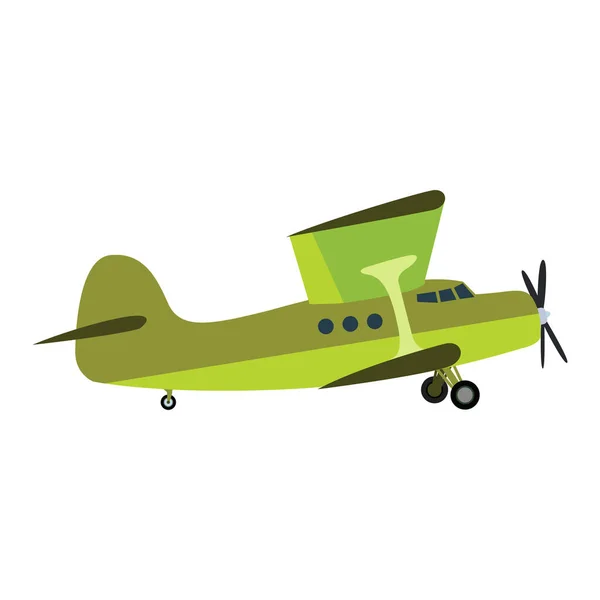 Airplane vector illustration. — Stock Vector