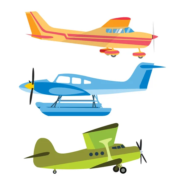 Illustration vectorielle avion. — Image vectorielle