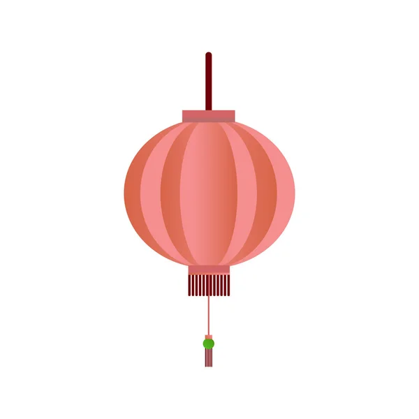 Linterna china vector símbolo . — Vector de stock