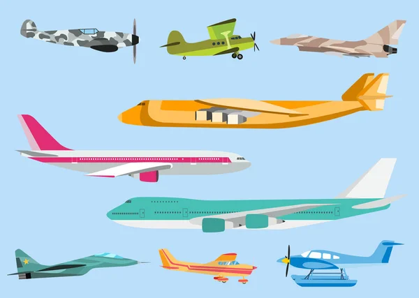 Ilustración de vector de avión. — Archivo Imágenes Vectoriales