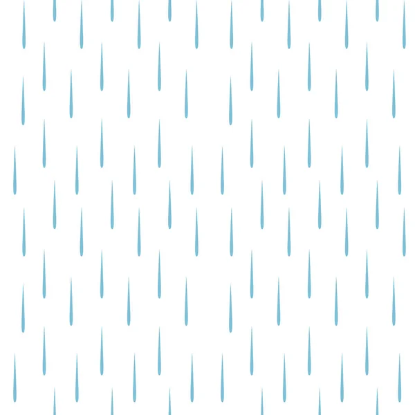 Rain drops pattern vector seamless — Stock Vector