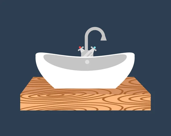 Іконка умивальника для ванної кімнати, розфарбована технологією економії води символи гігієни та чистих побутових мийок для прибирання краси сушарки Векторні ілюстрації . — стоковий вектор