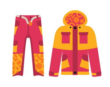 Snowboard spor giyim ve araçlar öğeler