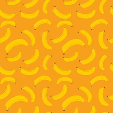 Meyve muz sorunsuz desenler vektör