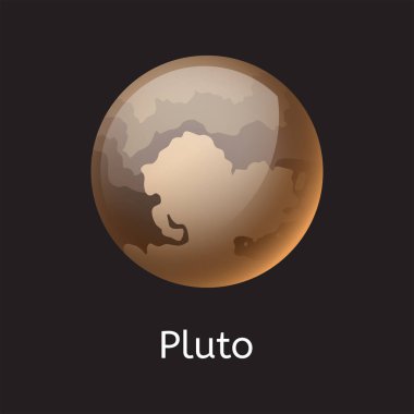 Yüksek kaliteli alanı gezegen gökada astronomi pluto Evren Bilim Dünya evren yörünge yıldız vektör çizim