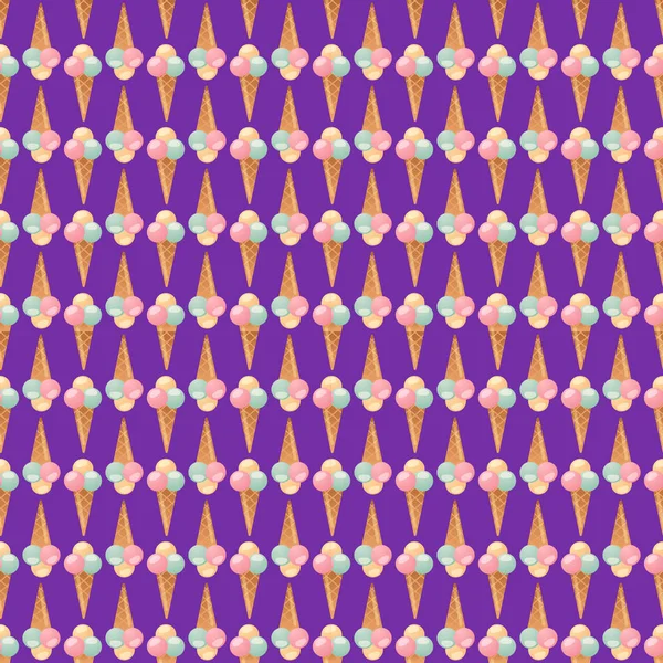 Glass sömlösa mönster bakgrund frukt vektorillustration — Stock vektor