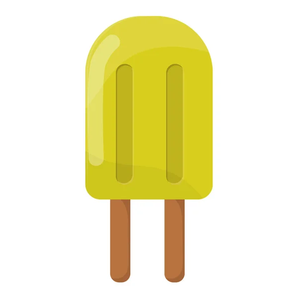 Vruchten ijs vector illustratie pictogram geïsoleerd cartoon dessert zoete koude snack smakelijke bevroren snoep smaak ontwerp heerlijke bar partij pistache — Stockvector