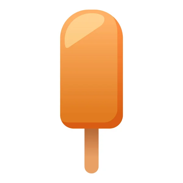 Fruta helado vector ilustración icono aislado dibujos animados postre dulce frío aperitivo vainilla sabroso congelado caramelo sabor diseño delicioso bar partido — Archivo Imágenes Vectoriales