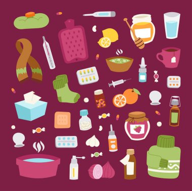 Grip grip simgeler vektör.