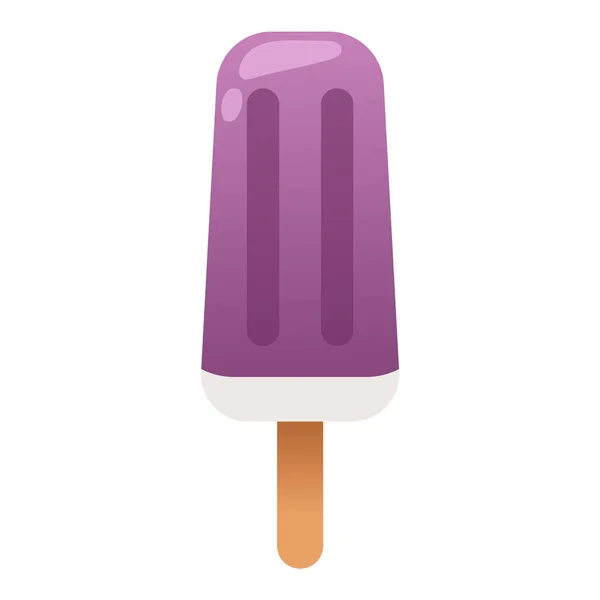 Obst Eis Vektor Illustration Symbol isoliert Cartoon Dessert süß kalt Snack Vanille lecker gefroren Süßigkeiten Geschmack Design lecker bar party — Stockvektor