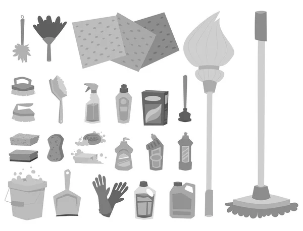 Limpiador botella química tareas domésticas producto cuidado lavado equipo limpieza líquido plana vector ilustración . — Archivo Imágenes Vectoriales